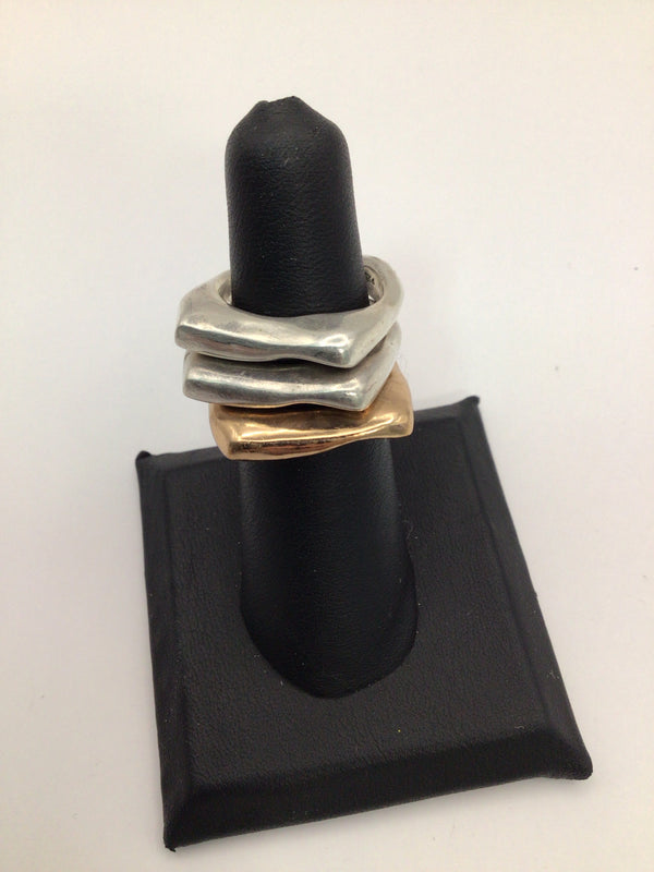 Modern Stacking 3 Ring set